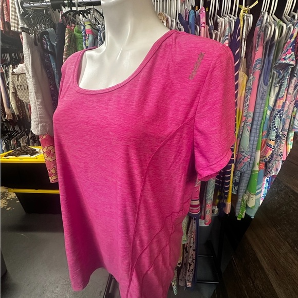 Reebok Pink Athletic Tee Shirt - Picture 2 of 7